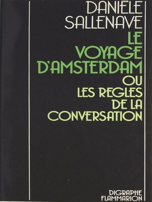 cover image of Le voyage d'Amsterdam